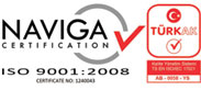 Nagiva Türkak ISO 9001:2008 Certifacation